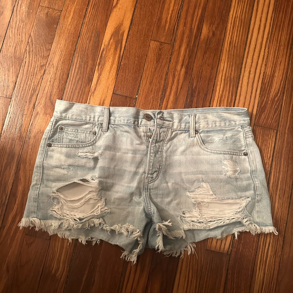 American eagle jean shorts